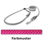 Preview: EASYLONG Hundeleine - M - 2,5m - pink mit schwarzen Haken